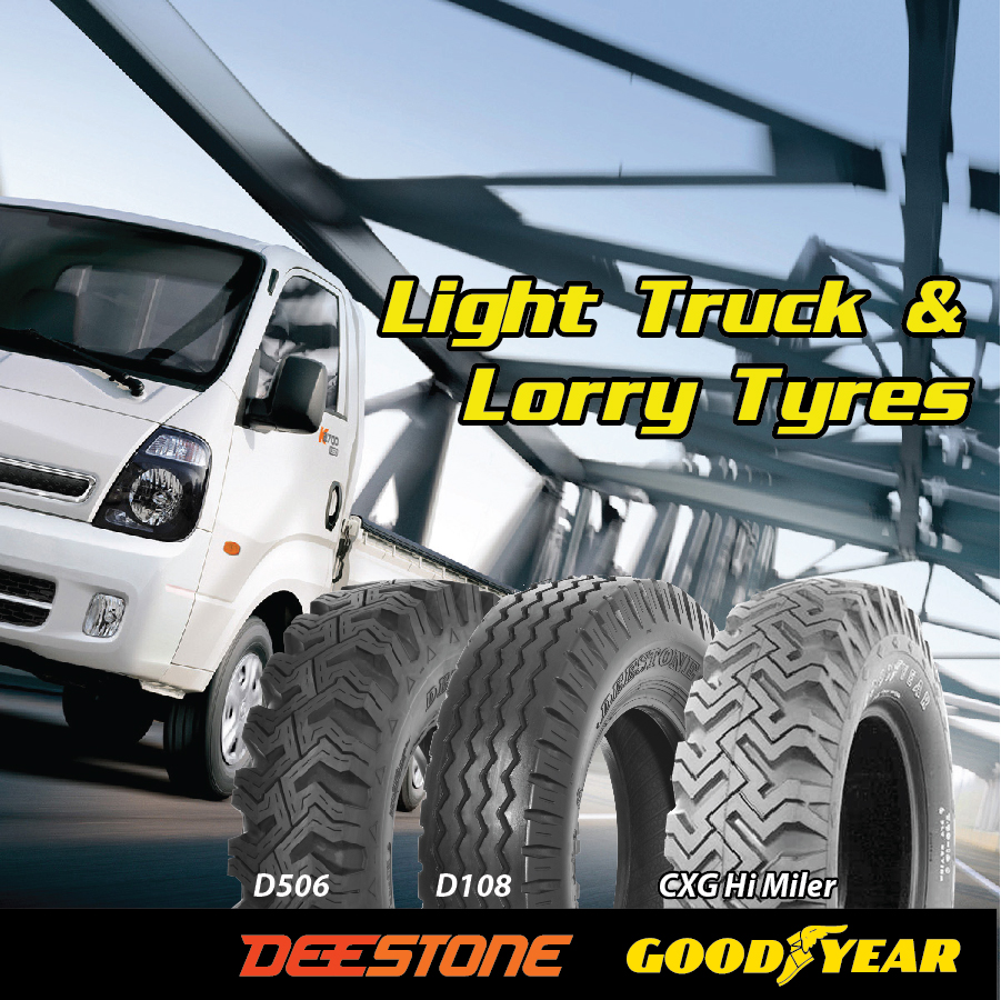 Light Truck & Lorry TyresMalaysia Tyre DistributorSUNLUN